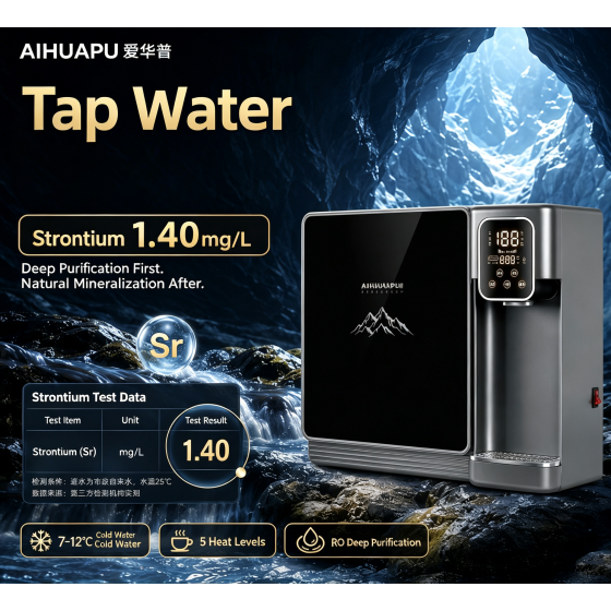 AIHUAPU Strontium-Rich Mineral Water Purifier (Hot and Cold)